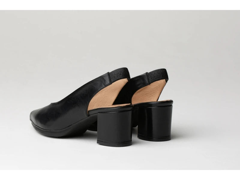 Zapato de Tacón Cuadrado de Vestir